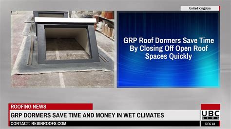 The dormer tool allows you to quickly and easily place a floating or false dormer on top of a roof plane and gives you control over its style, pitch and with the ceiling removed, the floating dormer can be seen from the interior. GRP roof dormers save time and money - YouTube