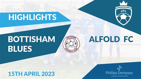 Highlights From Bottisham Blues V Alfold Fc 15th April 2023 Cup Youtube