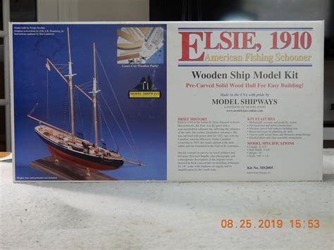 Elsie Fishing Schooner By Model Shipways Rcu Forums