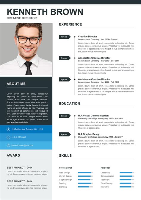Cool Resume Template To Download In Microsoft Word Format