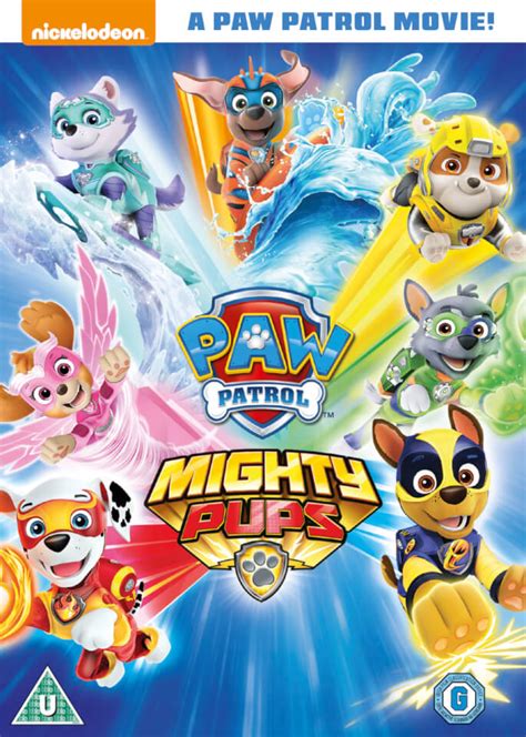 After a meteor shower transforms the paw patrol, skye turns into mighty skye! Paw Patrol: Mighty Pups DVD | Zavvi España