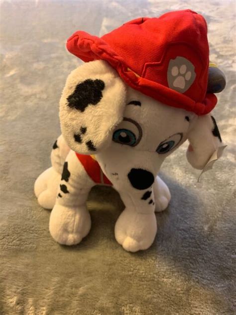 Paw Patrol Marshall Fireman Plush Stuffed Animal Dalmatian Dog Jay