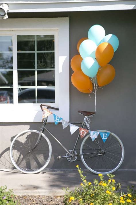Grayson Turns Two Birthday Party Ideas Photo 3 Of 41 Bike Birthday