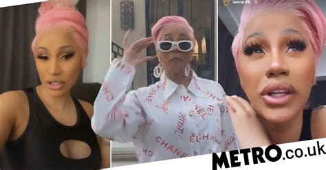 Cardi B Shows Off Bold New Look After Success Of New Single Up Metro News