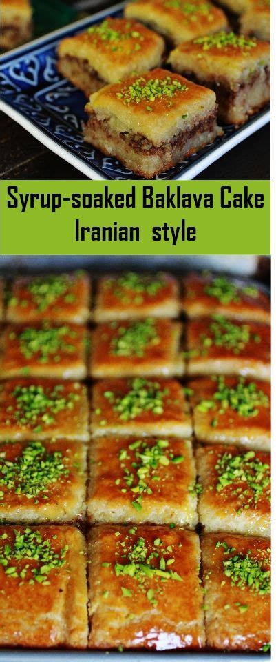 Baklava Cake Baghlava Cake Recipe Persian Food Persian