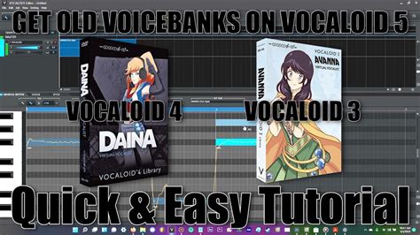 How To Install Old Voicebanks To Vocaloid 5 Complete Process Youtube
