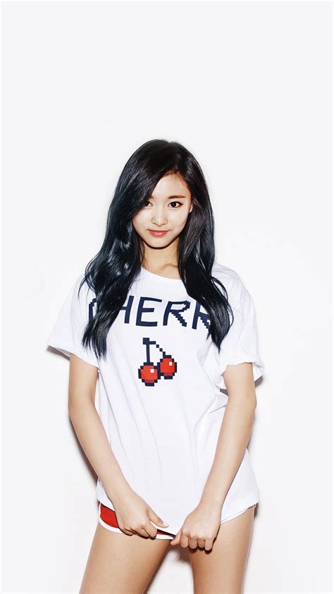 Kpop Tzuyu Oh Boy Cute Asian Twice Android Wallpaper