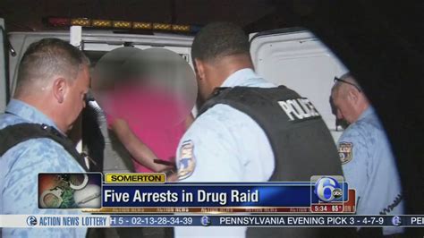 5 Arrests Made In Drug Raid In Somerton 6abc Philadelphia