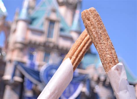 Serve with freshly baked churros. You can soon snag a gold-dusted churro at Disneyland, so ...