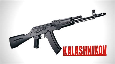Kalashnikov Rifle In Action Miltec