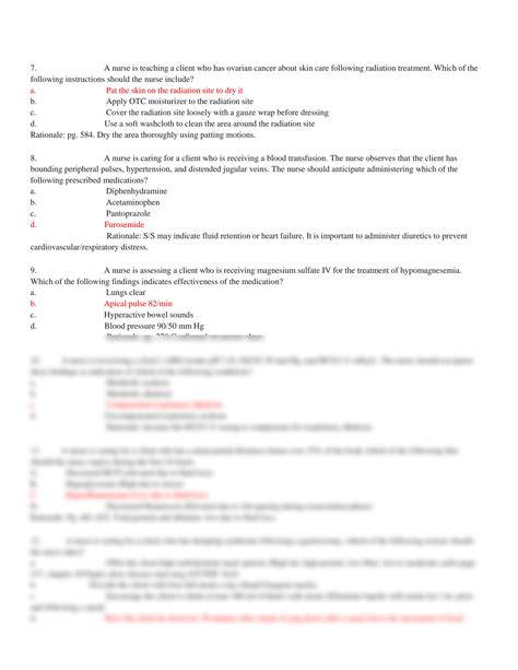 SOLUTION: Ati med surg proctored exam retake 2022 2023 - Studypool