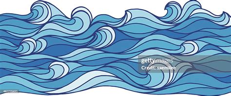 Ocean Waves High Res Vector Graphic Getty Images