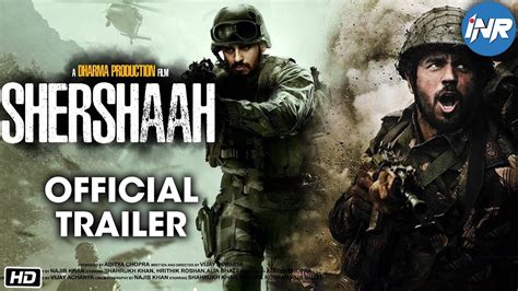 Shershah Movie Official Trailer Sidharth Malhotra Kiara Advani