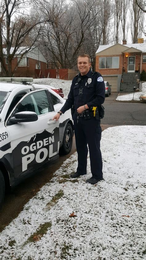 Police Identify Officer Shot In Ogden Thursday