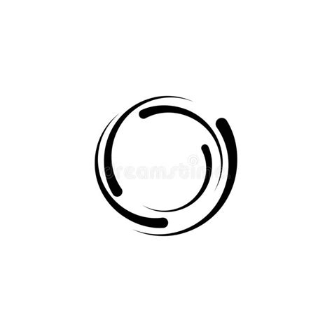 Set Of Abstract Circle Logo Stock Vector Illustration Of Corporate