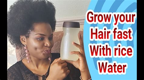 This will increase blood flow to your scalp, enhance the strength of your roots, and help nutrients get to your follicle faster. HOW TO MAKE RICE WATER FOR RAPID HAIR GROWTH - YouTube