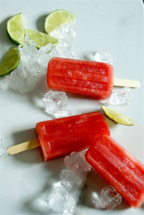 Watermelon Lime Honey Popsicles Sugar Love Spices Cold Treats