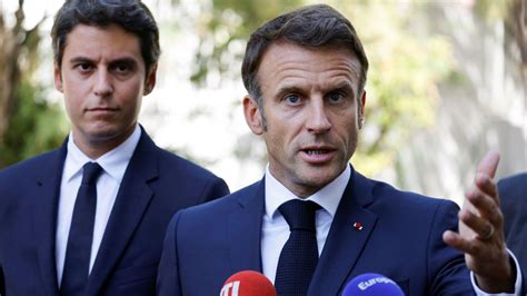 French President Emmanuel Macron Says Abaya Ban In French Schools Will