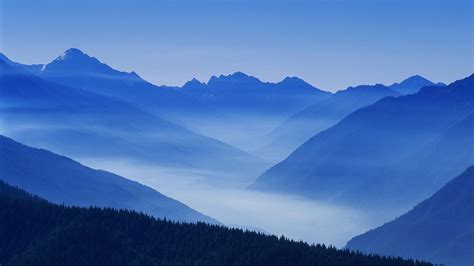 Hd Nature Mountain Forest Landscape Fog Ultrahd 4k Free Desktop