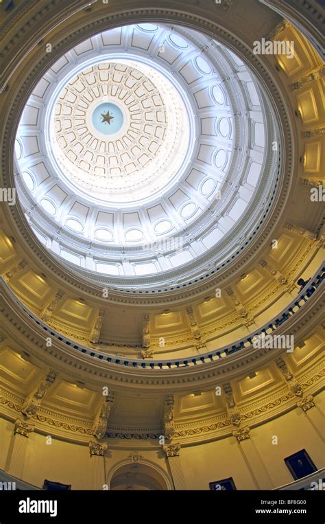 Texas State Capitol Building Interior High Resolution Stock Photography