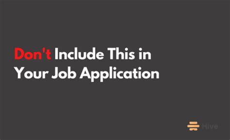 9 Things You Dont Need To Include In A Job Application Anymore Flipboard