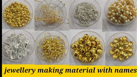 Jewellery Making Materials With Names Basic Jewellery Making