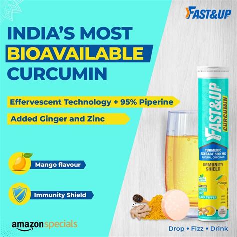 India S First Effervescent Curcumin Tablet Fast Up Under Its Terra