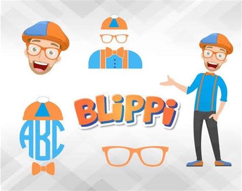 Blippi Clipart For Scrapbooking And Crafter Clip Art Birthday Party