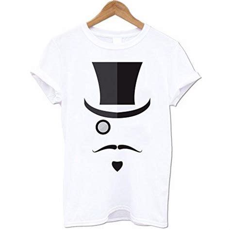 Mens Top Hat Monocle Moustache Hipster Funny Posh Swag Geek T Shirt