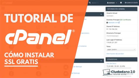 Cómo instalar SSL gratis en cPanel