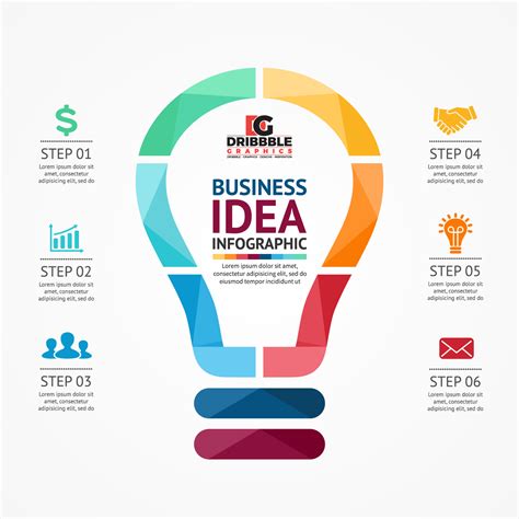 Free Business Infographics Vector Graphics Dribbble Graphics