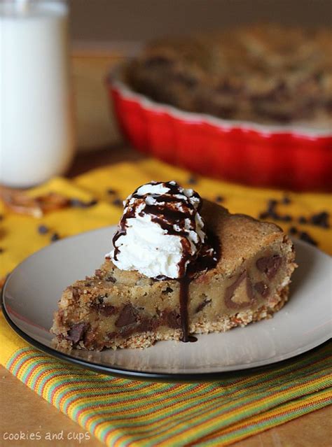 Pretzel Crusted Peanut Butter Cup Blondie Pie Keeprecipes Your