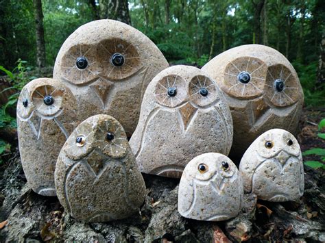 Carved Stone Owls Owls Pinterest Owl Dremel And Dremel Projects