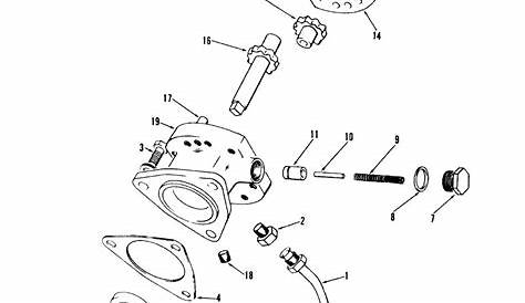 Figure 16. Fuel pump, exploded view.