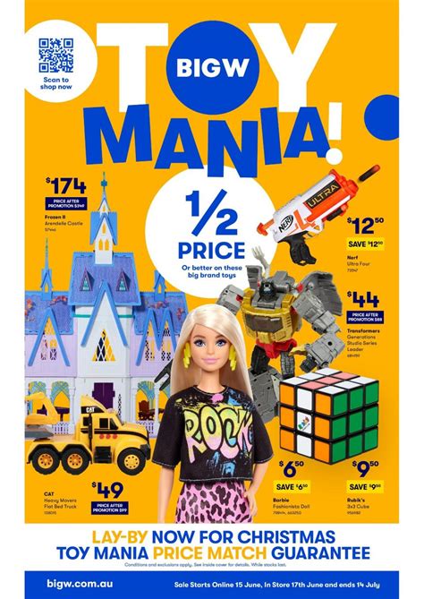 big w catalogue toy mania lay by christmas 2021 catalogue au