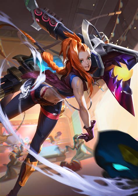 ArtStation Odyssey Jinx K 9999 Jinx League Of Legends League Of