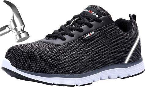 Larnmern Mens Steel Toe Safety Trainers Lm 30 Knit Breathable