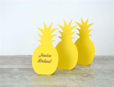 Place cards for all special occasions. Pineapple Place Cards Set of 24
