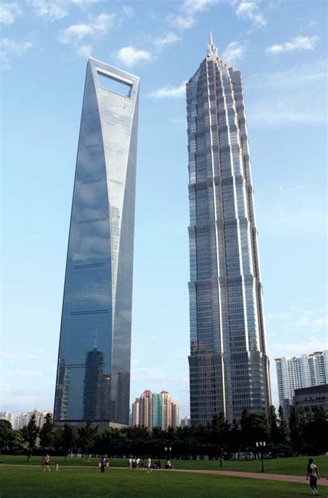 Jin Mao Tower 88 Story Skyscraper In Shanghai Number Eight As Motif