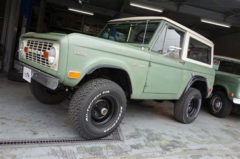 1968 Ford Bronco Sport 302cid Boxwood Green Classic Bronco Early