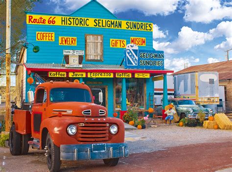 Get it as soon as tue, jan 19. Gift shop on Route 66, Arizona, 500 Pieces, Lafayette ...