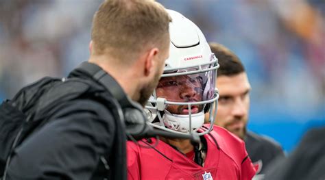 Cardinals Kliff Kingsbury Kyler Murray Discuss On Field Argument