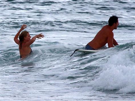 Margot Robbie And Tom Ackerley Spotted At Byron Bay Beach Womans Day