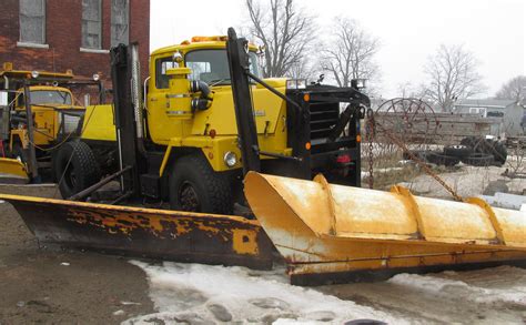 Mack Snowplowformer City Of Watertown Snow Plow Truck Snow Plow