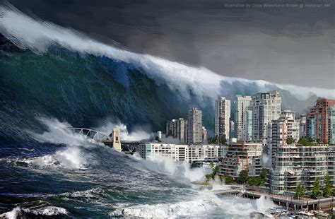 Tallest Tsunami Water Related Disasters