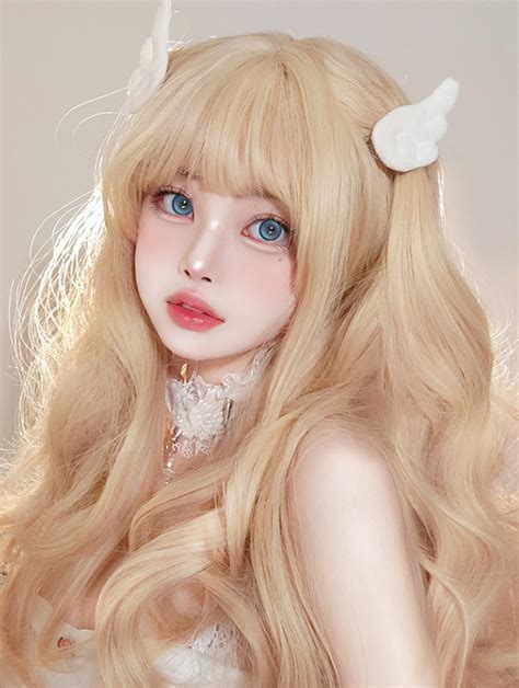 Alice Pale Blond Wig A40388 Apsanil