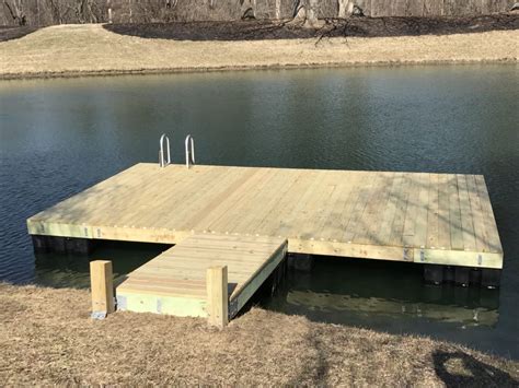 Dockswim Platform Kit 12 Ft X 12 Ft Bjornsen Pond Management