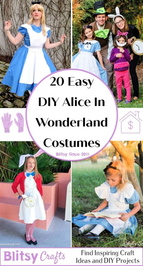 20 Diy Alice In Wonderland Costume Ideas 2022 Blitsy