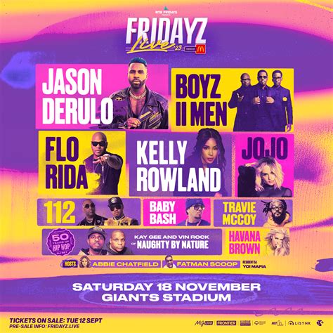 Fridayz Live 2023 Sydney Olympic Park