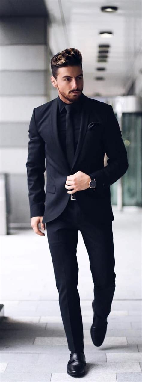 Must Have Suits In Every Mans Wardrobe Wedding Suits Men Black Suits Men Business Black